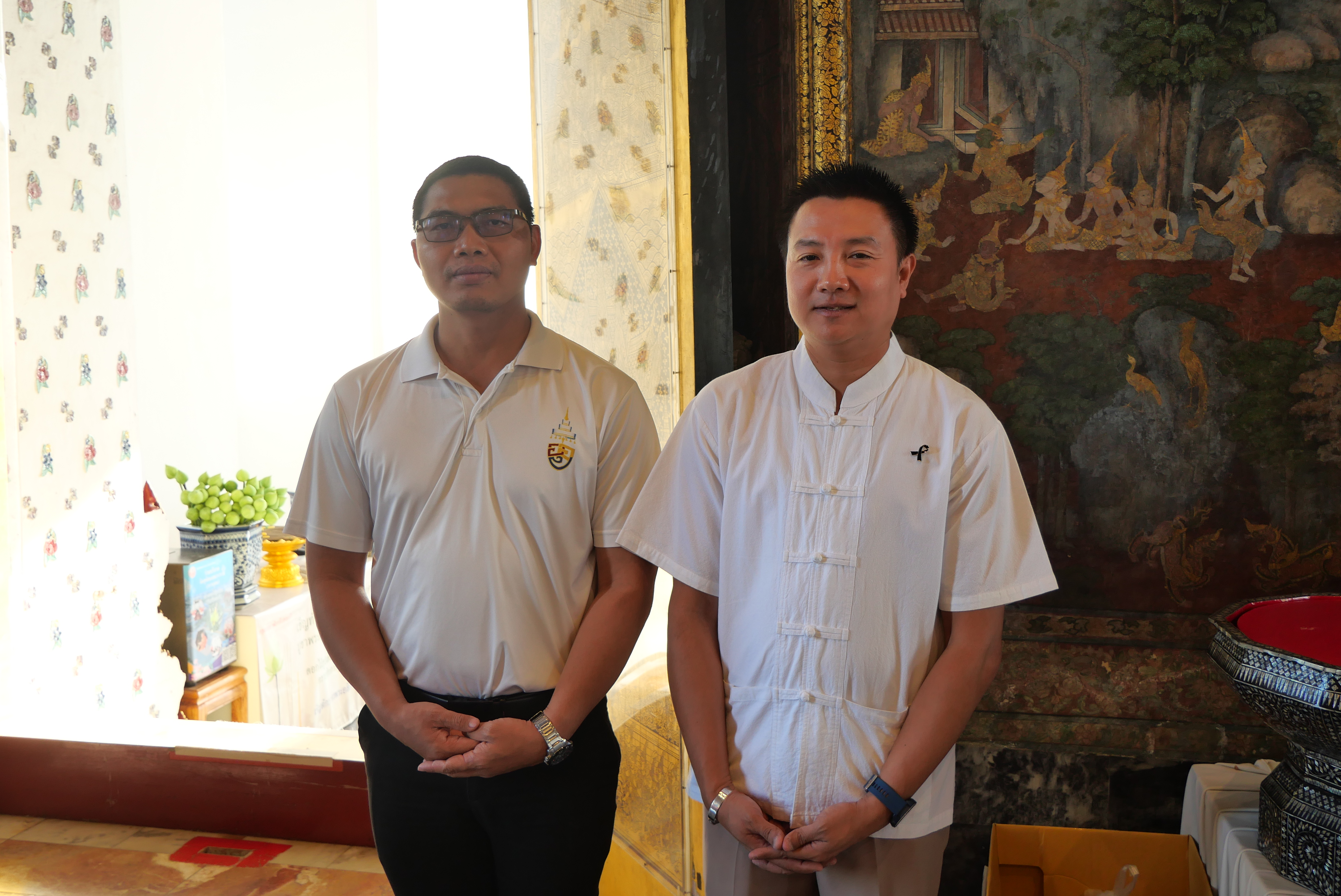 title - ปลัดกระทรวงเกษตรและสหกรณ์ พร้อมด้วยคณะผู้จัดเตรียมงานพระราชพิธีพืชมงคลจรดพระนังคัลแรกนาขวัญ ประจำปี ๒๕๖๙ ทำบุญถวายผ้าไตรและเครื่องไทยธรรม